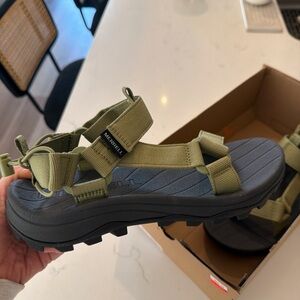 Merrell Olive Green Outdoor Sandals